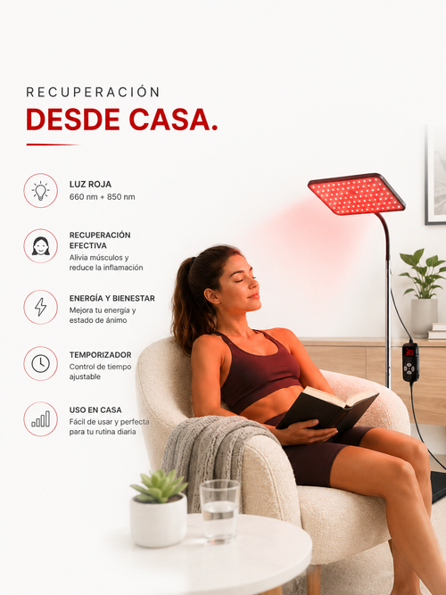 Lámpara Corporal Solvex — Recuperación Full Body