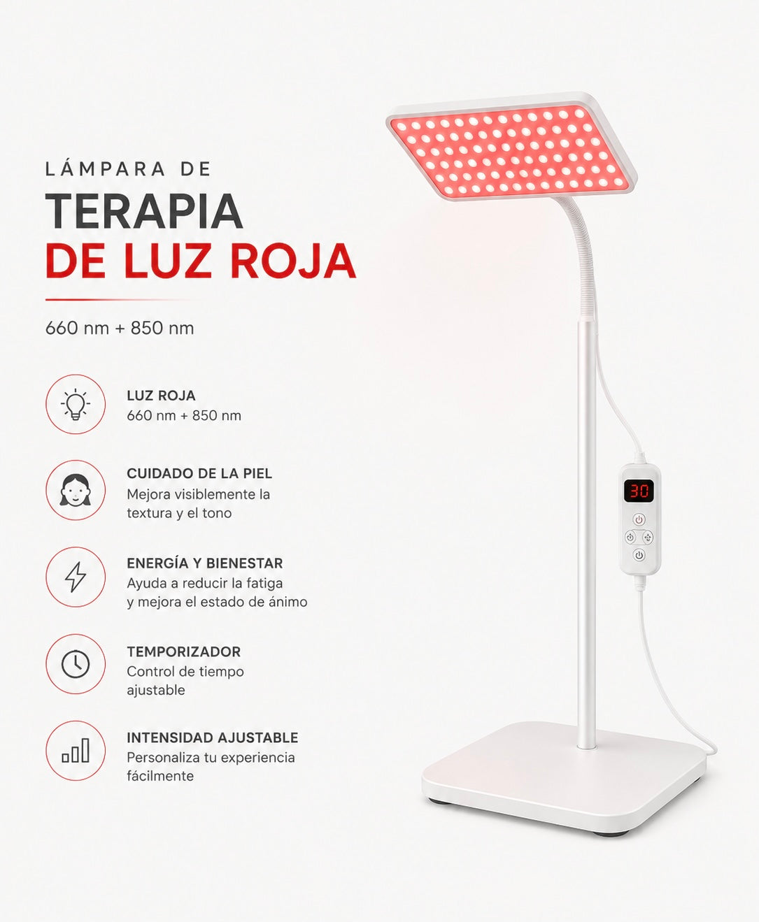 Lámpara Corporal Solvex — Recuperación Full Body