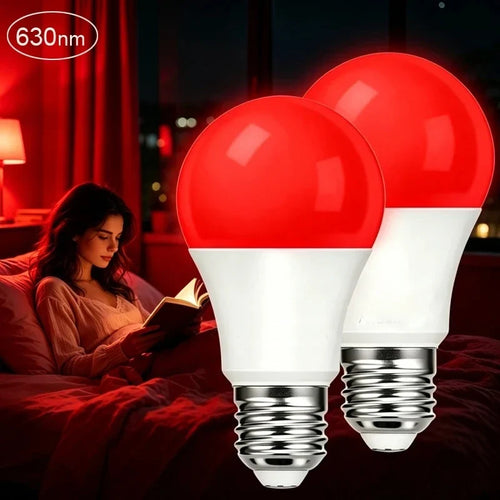 Bombilla de Luz Roja Solvex E27 para dormitorio