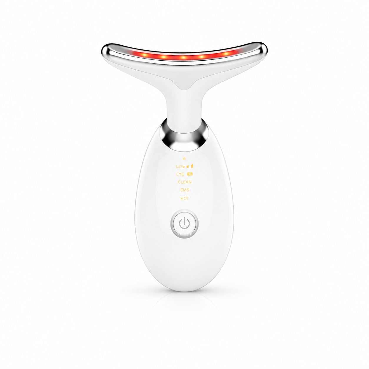 Masajeador Facial y de Cuello con LED 7 Colores | EMS, Microcorriente y Fototerapia